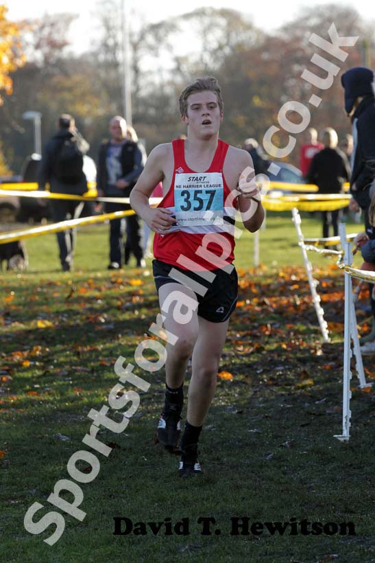 Blue 357, 2012 Start Fitness North East Harrier League, Blaydon.